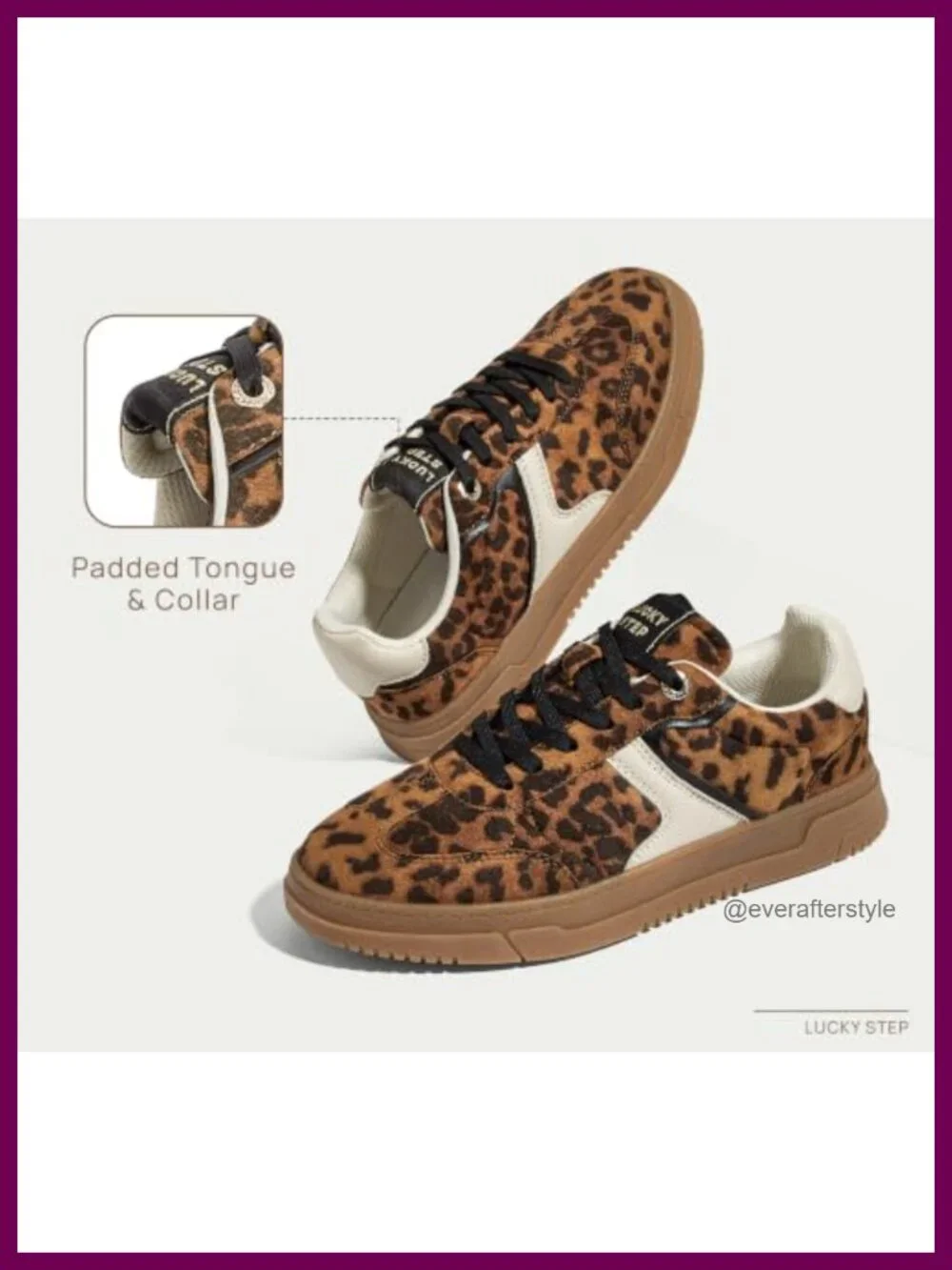 Platform Sneakers Thick Sole Lace-Up Comfortable Walking Shoes